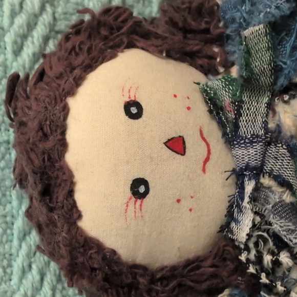Handcrafted Multicolor Rag Doll - Picture 2 of 4